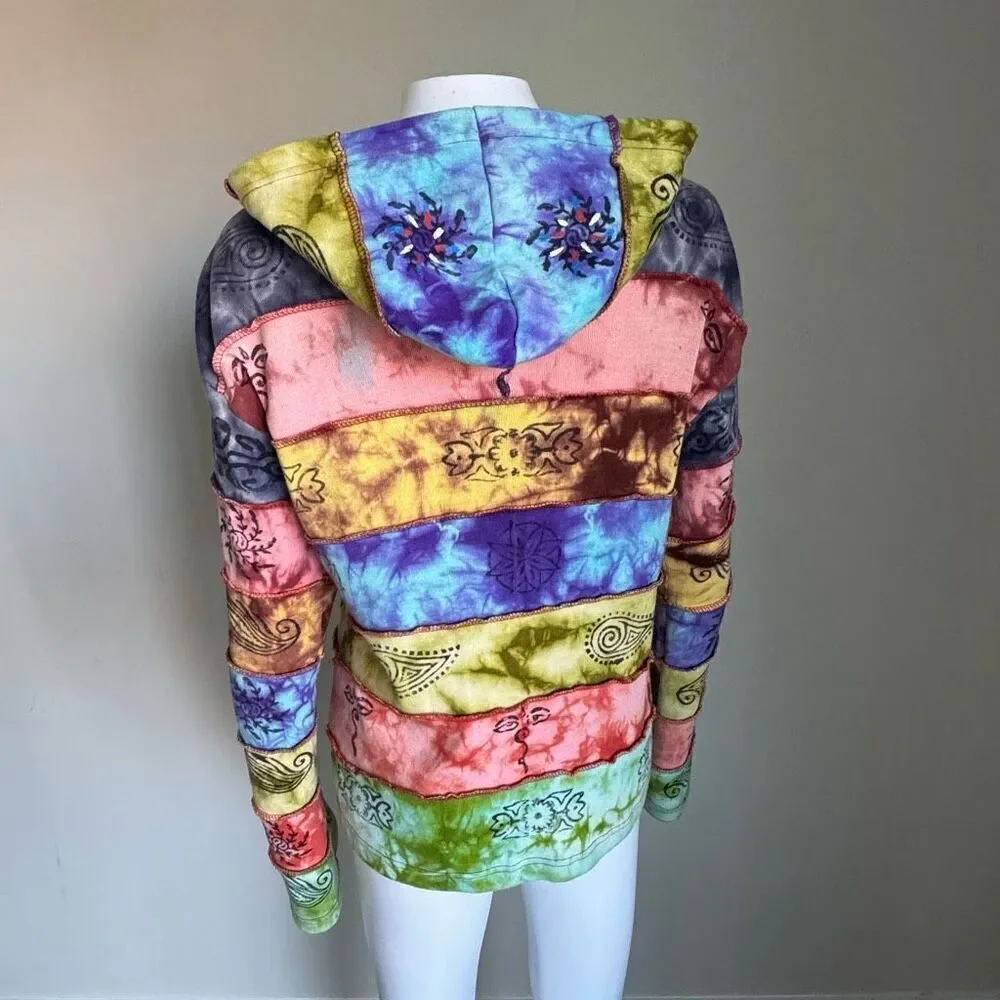 No Brand rainbow patchwork